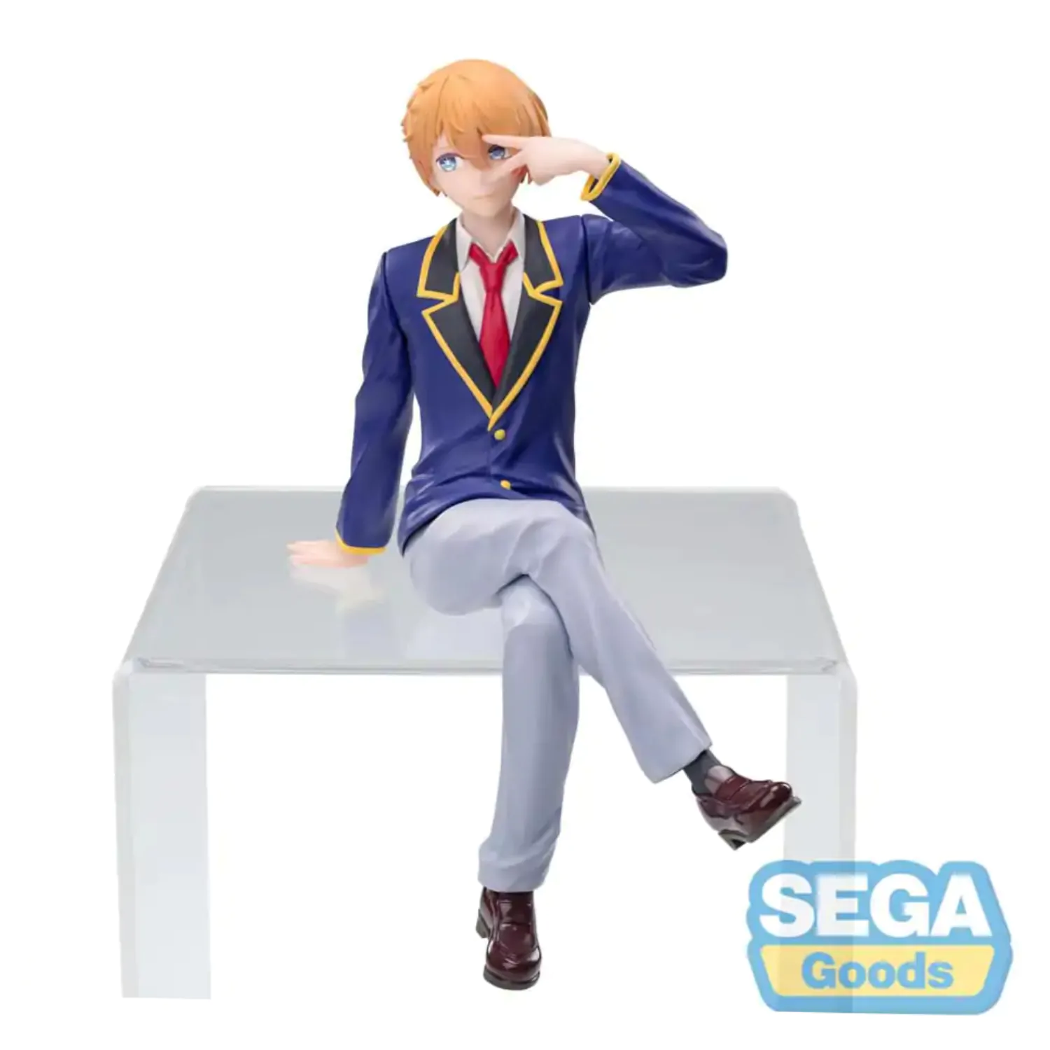Oshi No Ko PM Perching PVC Statue Aqua Uniform 14 cm Produktfoto