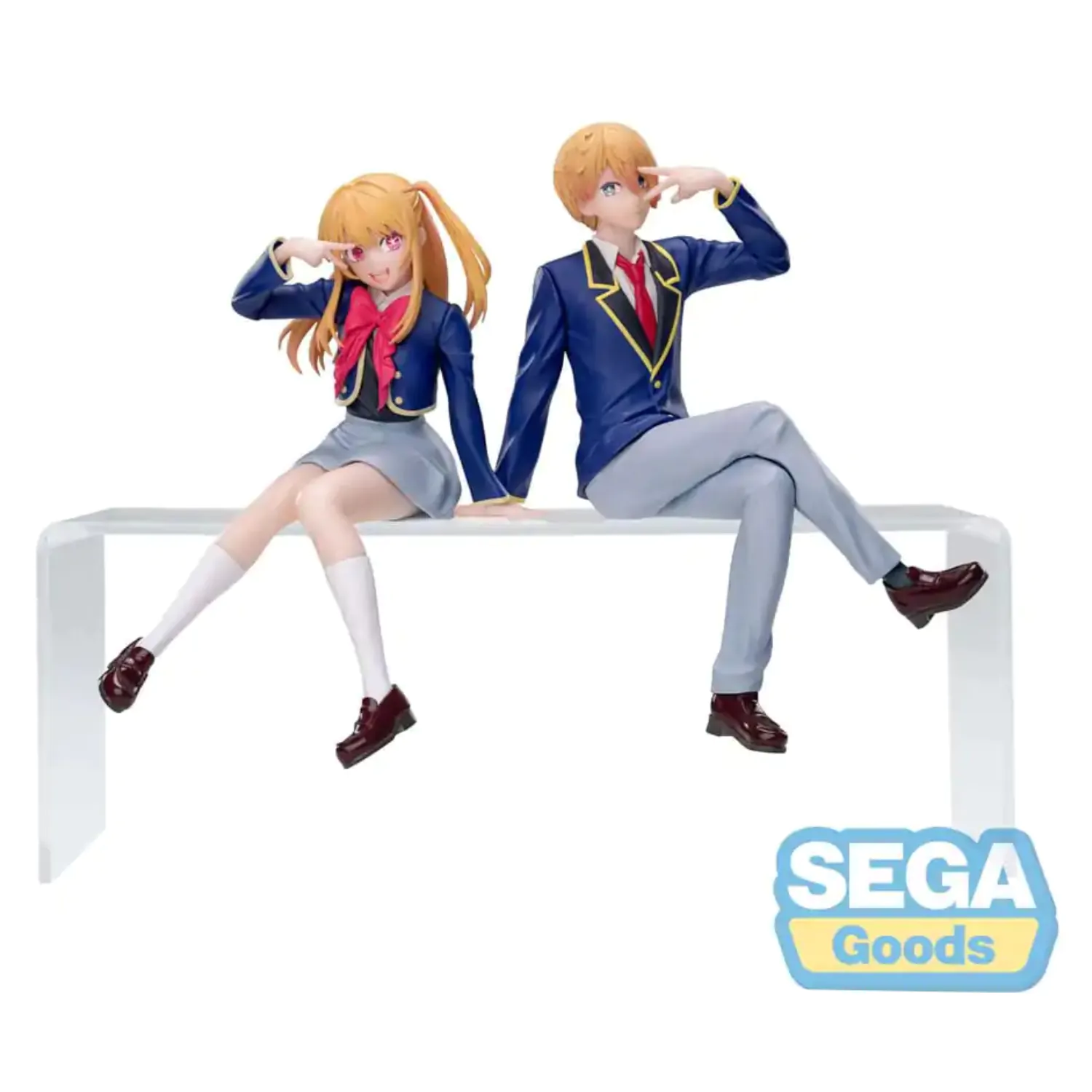 Oshi No Ko PM Perching PVC Statue Aqua Uniform 14 cm Produktfoto
