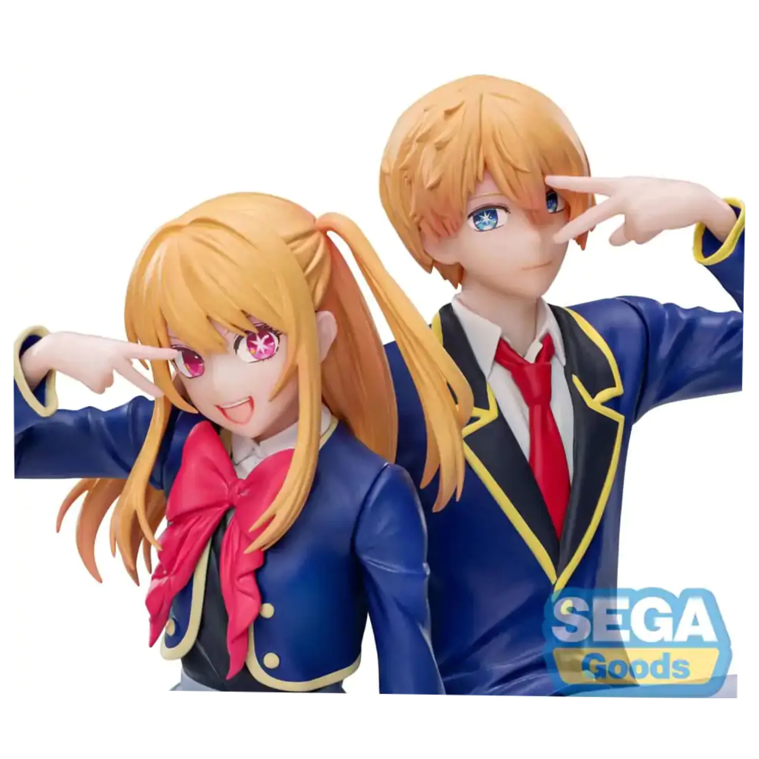 Oshi No Ko PM Perching PVC Statue Aqua Uniform 14 cm Produktfoto