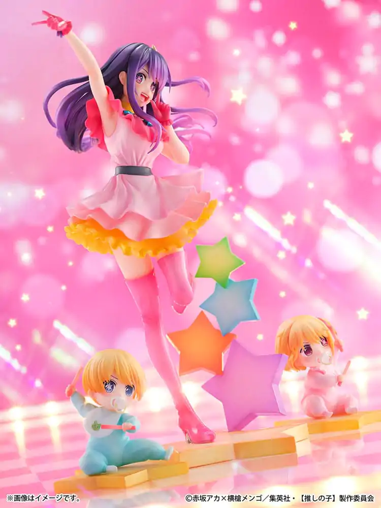 Oshi no Ko SHIBUYA SCRAMBLE FIGURE PVC Statue 1/6 Ai, Aqua, Ruby 25 cm Produktfoto