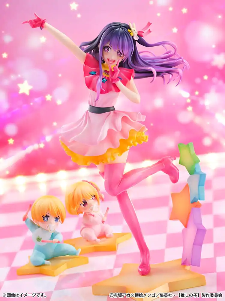 Oshi no Ko SHIBUYA SCRAMBLE FIGURE PVC Statue 1/6 Ai, Aqua, Ruby 25 cm Produktfoto