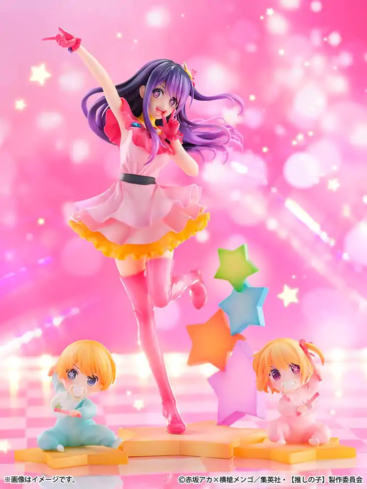 Oshi no Ko SHIBUYA SCRAMBLE FIGURE PVC Statue 1/6 Ai, Aqua, Ruby 25 cm Produktfoto