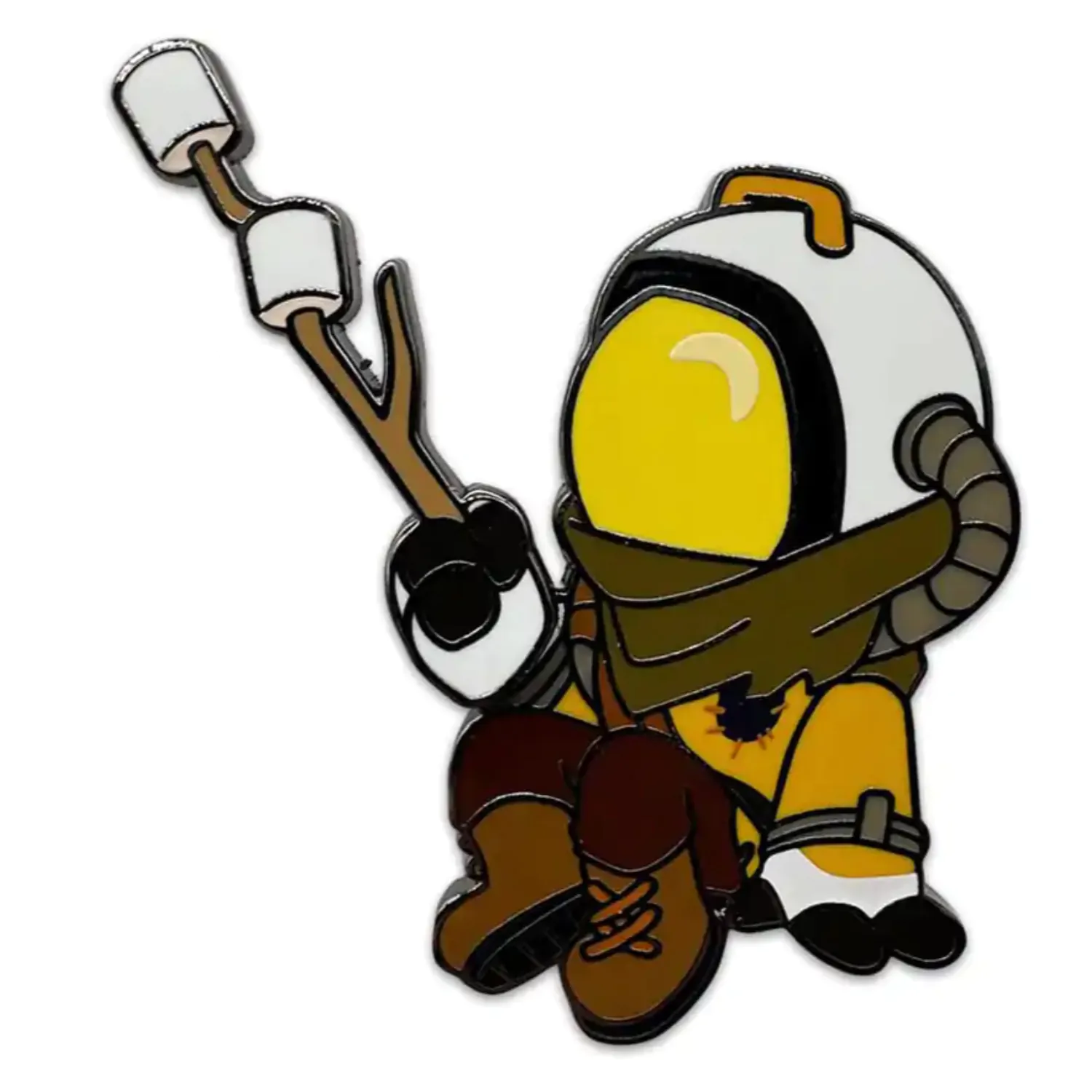 Outer Wilds Anstecker S'mores 5 cm Produktfoto