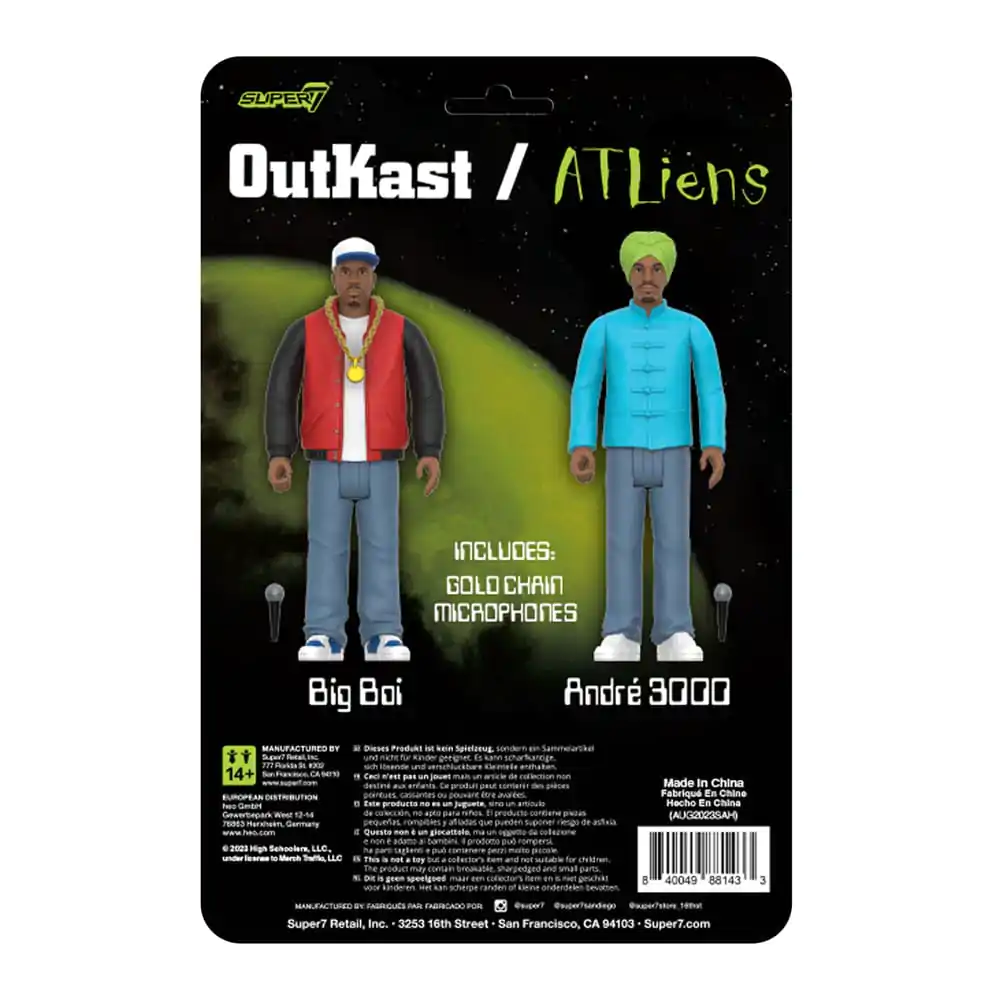 Outkast Toho ReAction Actionfigur Wave 01 OutKast 10 cm termékfotó