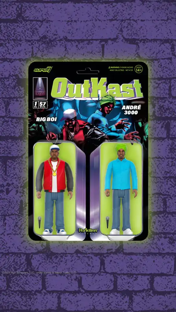 Outkast Toho ReAction Actionfigur Wave 01 OutKast 10 cm termékfotó