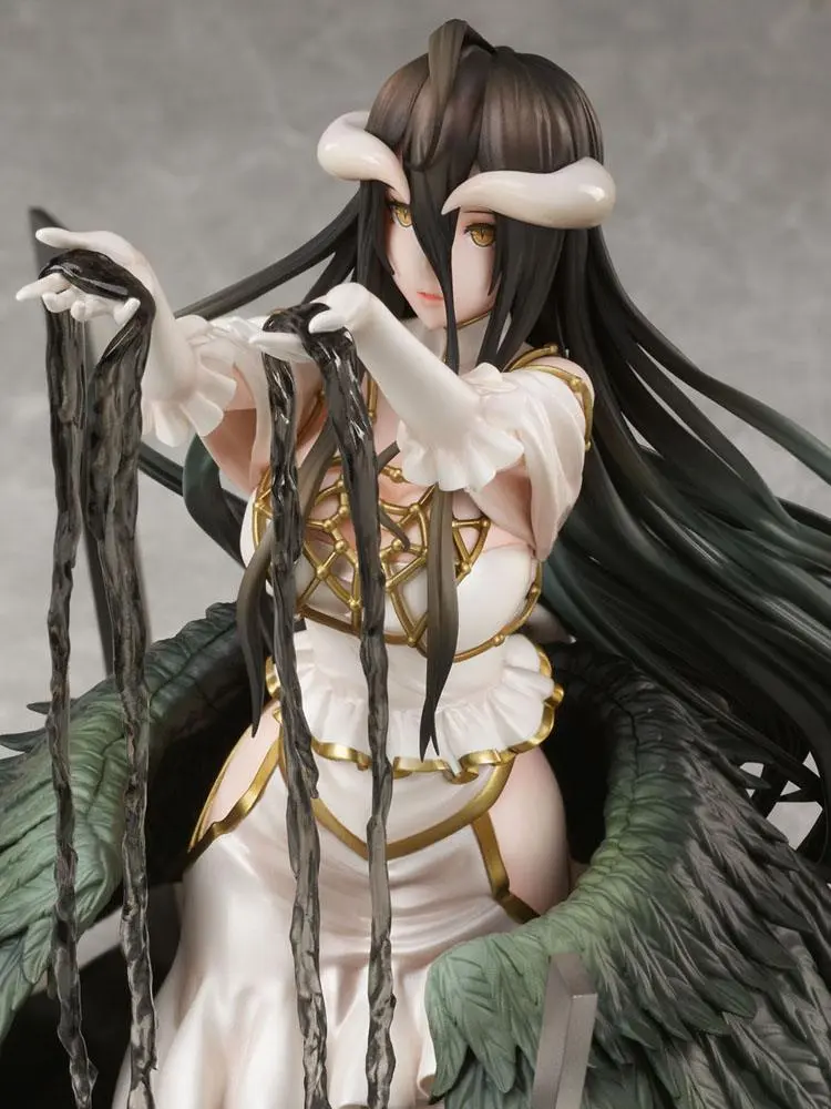 Overlord PVC Statue 1/7 Albedo White Dress Ver. 17 cm termékfotó