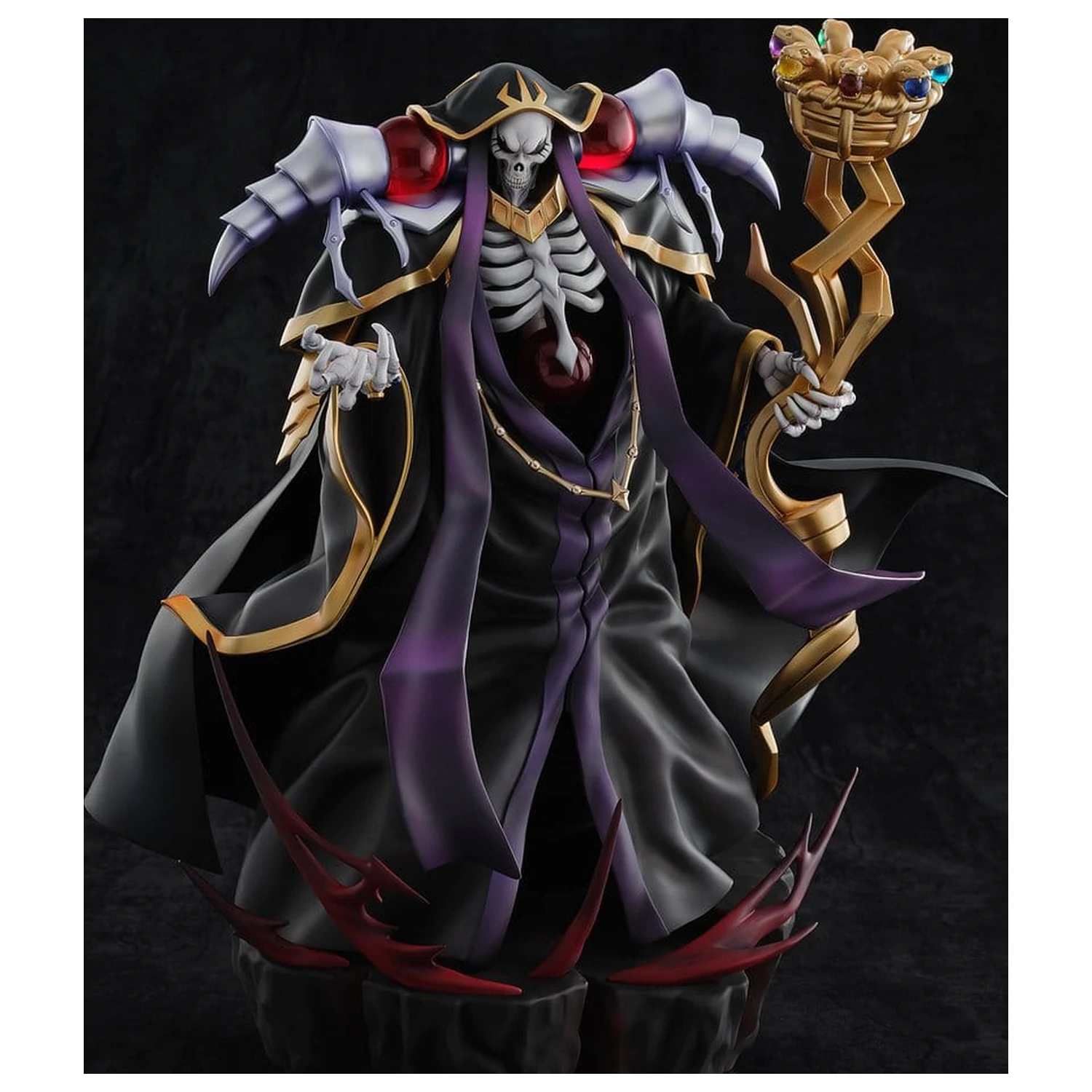 Overlord PVC Figur Ainz Ooal Gown 10th Anniversary so-bin Ver. 34 cm Produktfoto