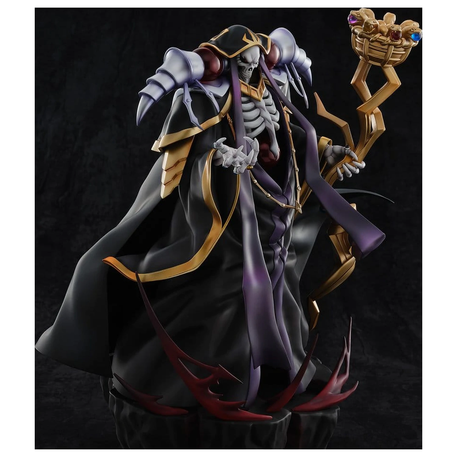 Overlord PVC Figur Ainz Ooal Gown 10th Anniversary so-bin Ver. 34 cm Produktfoto
