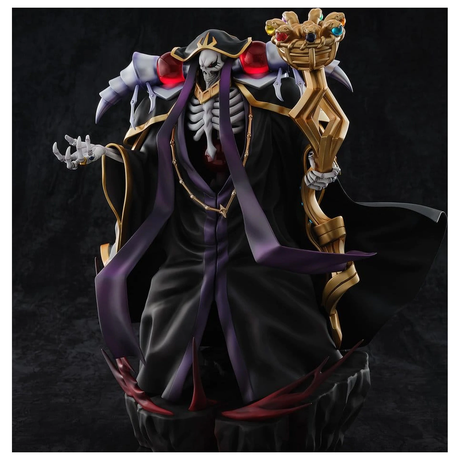Overlord PVC Figur Ainz Ooal Gown 10th Anniversary so-bin Ver. 34 cm Produktfoto