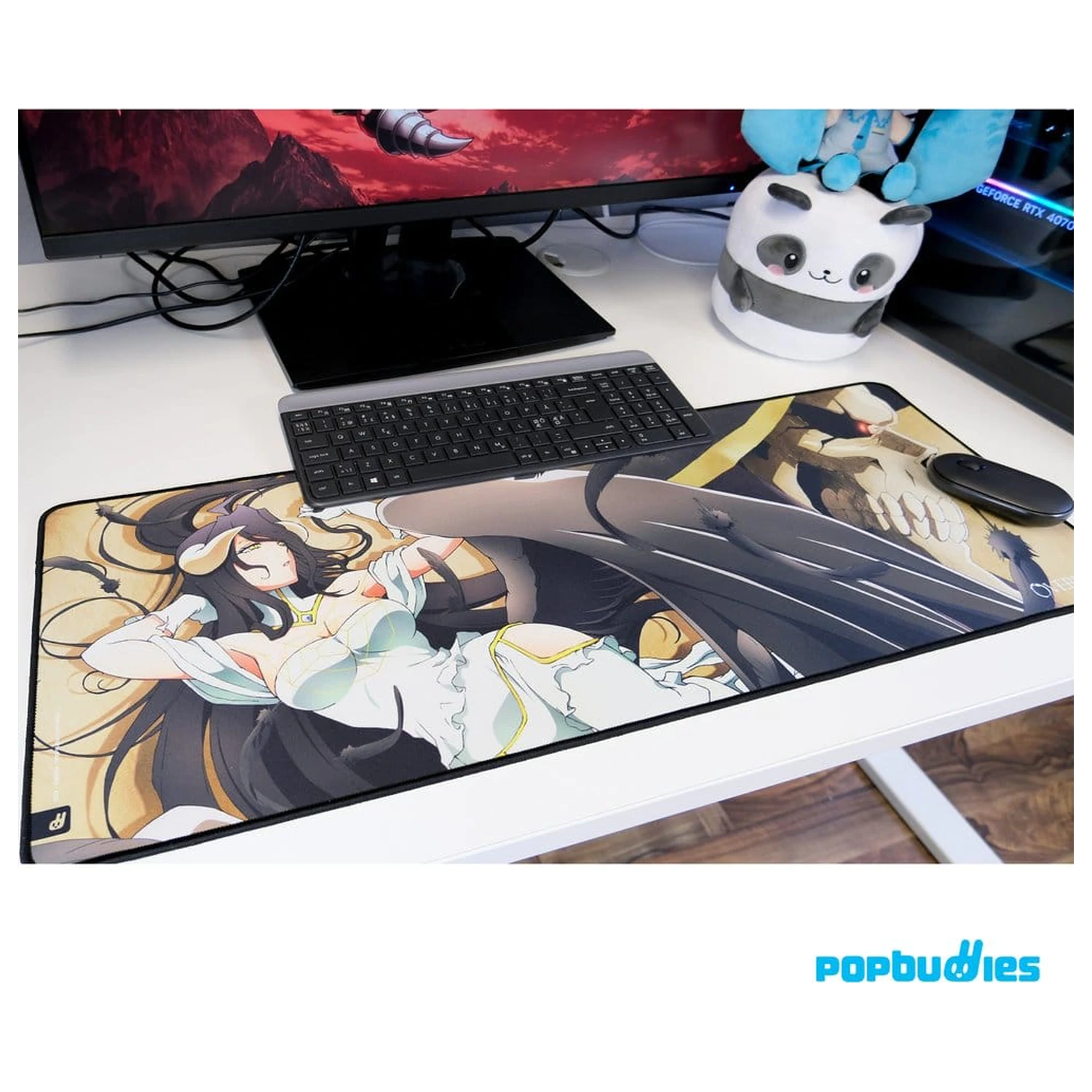 Overlord Mauspad Albedo & Ainz XXL Produktfoto
