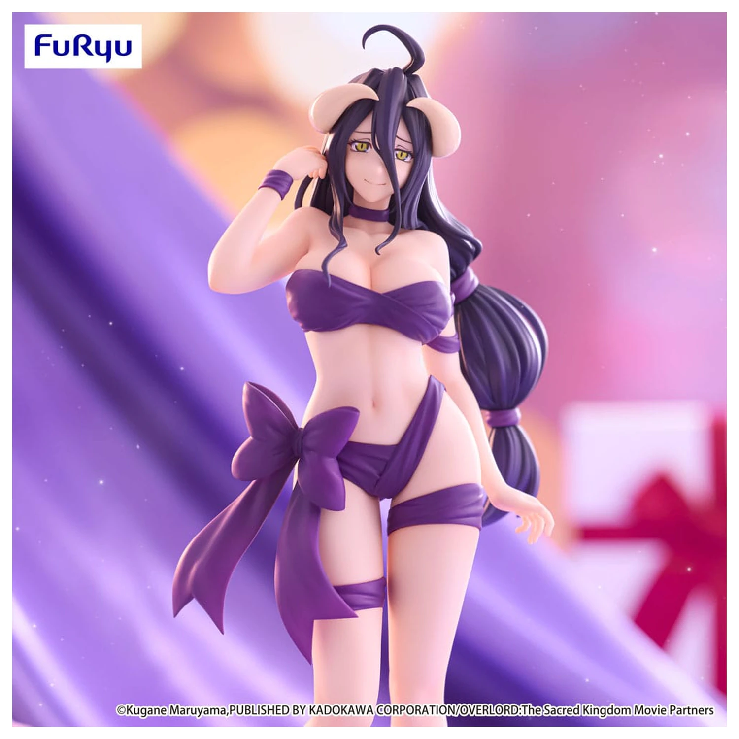 Overlord BiCute Ribbons PVC Statue Albedo 26 cm Produktfoto