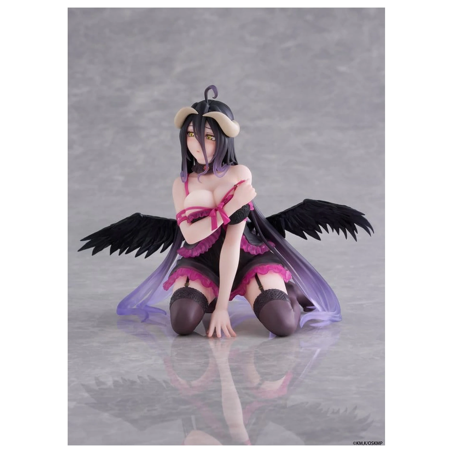 Overlord Desktop Niedliche PVC Figur Albedo (Negligee ver.) 13 cm Produktfoto