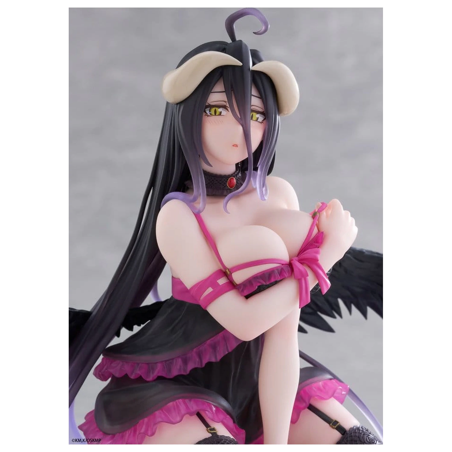 Overlord Desktop Niedliche PVC Figur Albedo (Negligee ver.) 13 cm Produktfoto