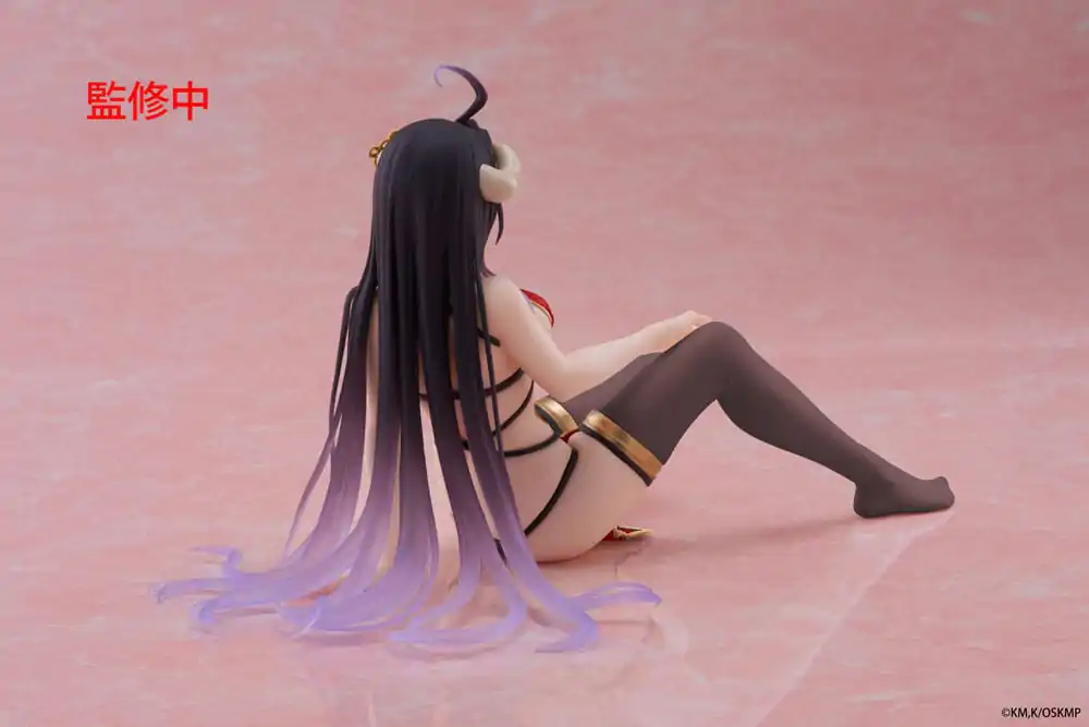 Overlord PVC Statue Desktop Cute Figure Albedo Chinese Dress Ver. Renewal 13 cm Produktfoto
