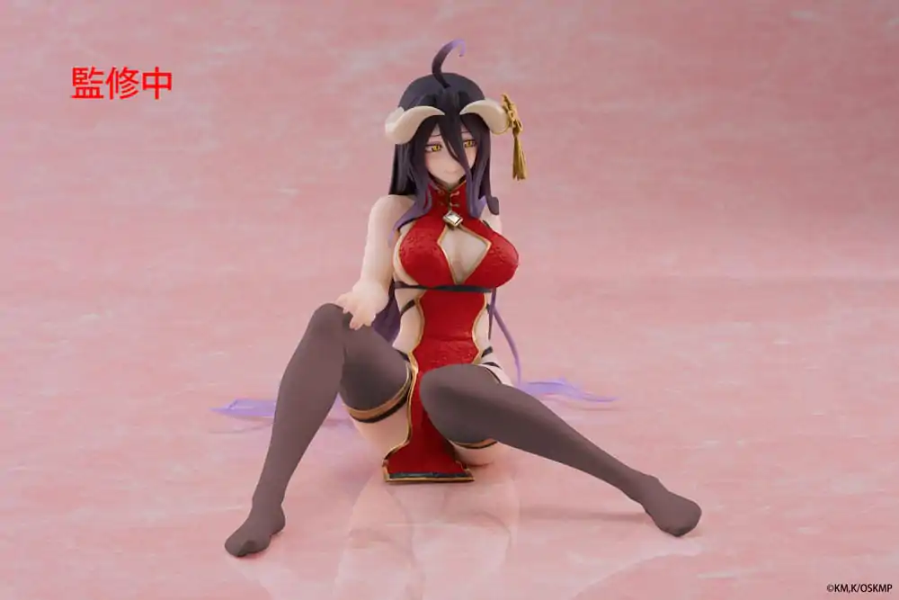 Overlord PVC Statue Desktop Cute Figure Albedo Chinese Dress Ver. Renewal 13 cm Produktfoto