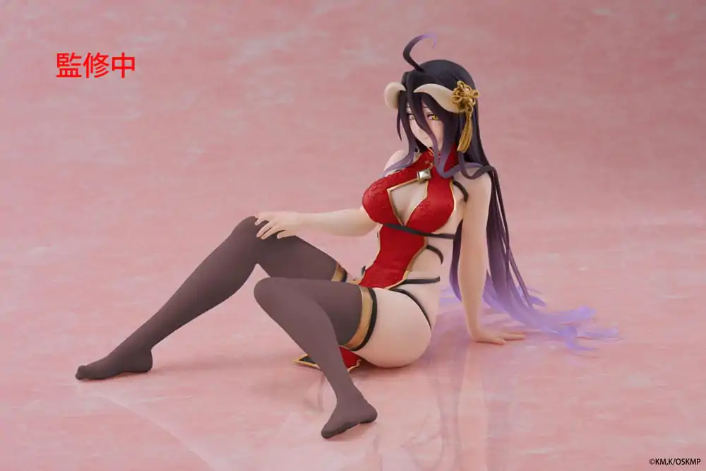 Overlord PVC Statue Desktop Cute Figure Albedo Chinese Dress Ver. Renewal 13 cm Produktfoto