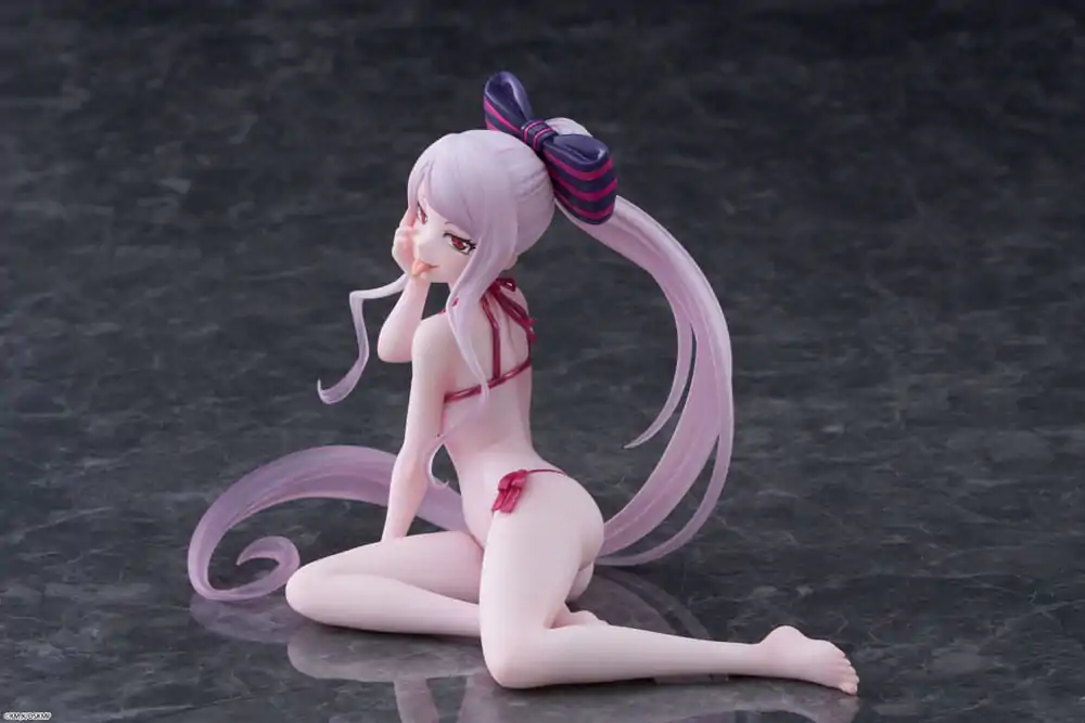 Overlord PVC Statue Desktop Cute Figure Shalltear Swimsuit Ver. 13 cm Produktfoto