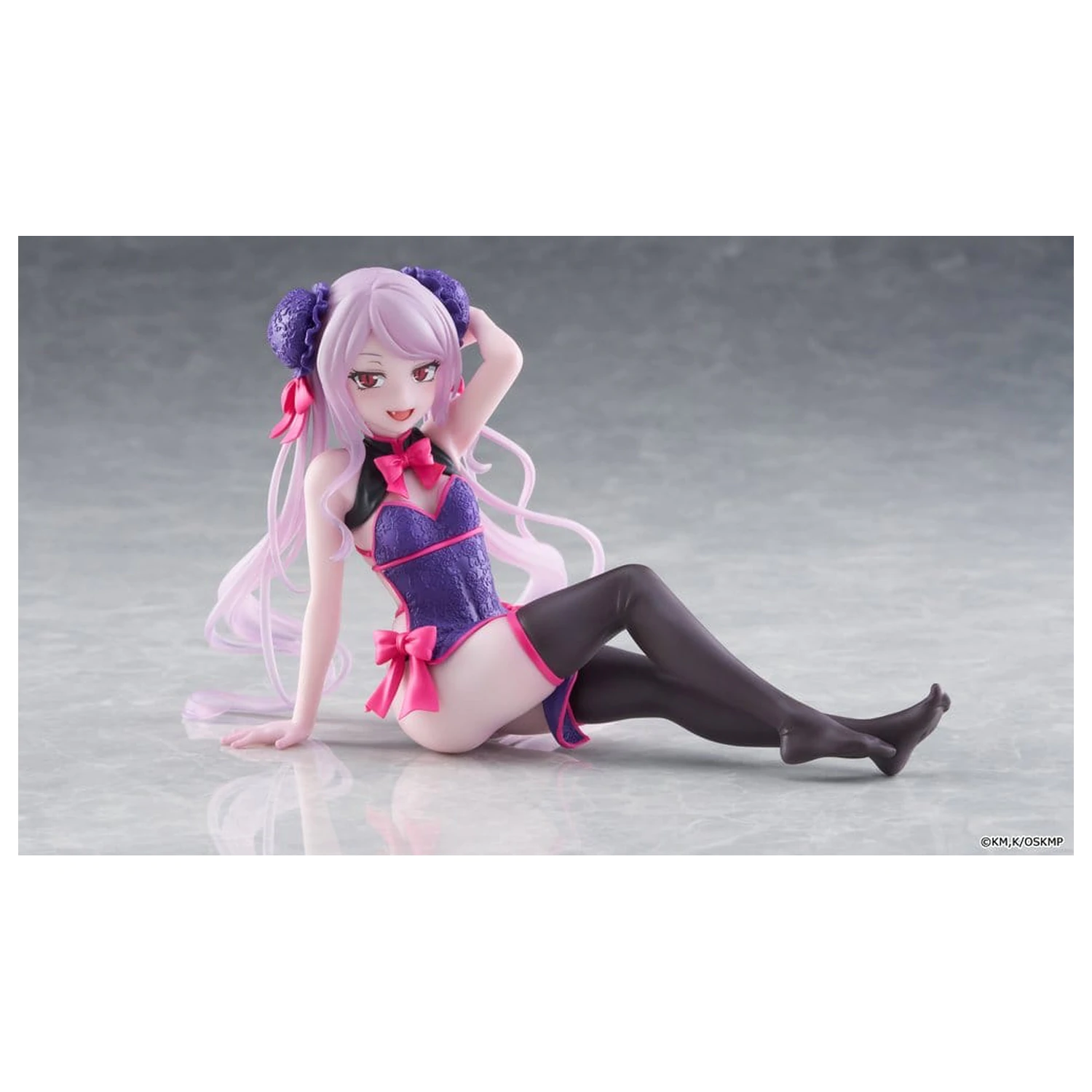 Overlord Desktop niedliche PVC Statue Shalltear Chinese Dress Ver. 13 cm Produktfoto