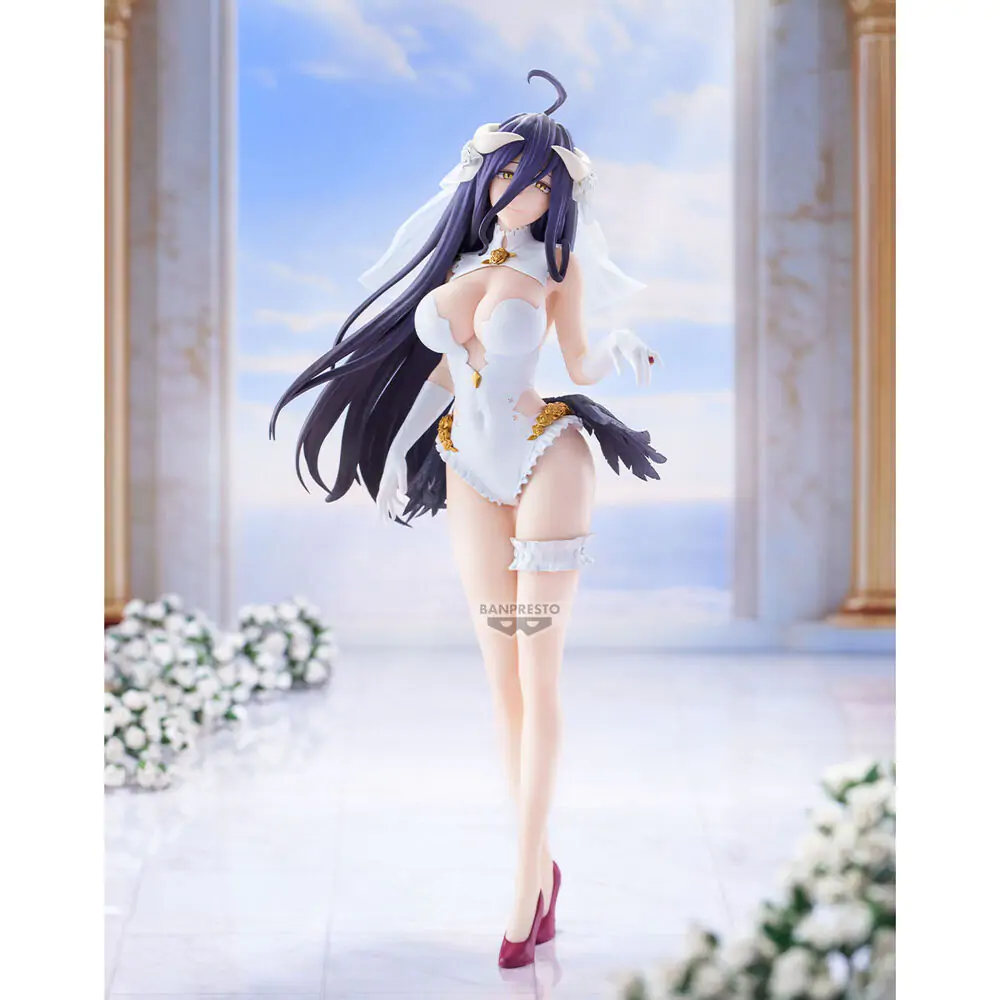 Overlord Glitter & Glamorous Albedo Figur 27cm Produktfoto