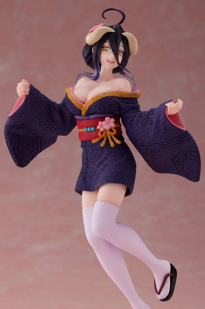 Overlord IV Coreful PVC Statue Albedo Sakura Kimono Ver. 20 cm Produktfoto