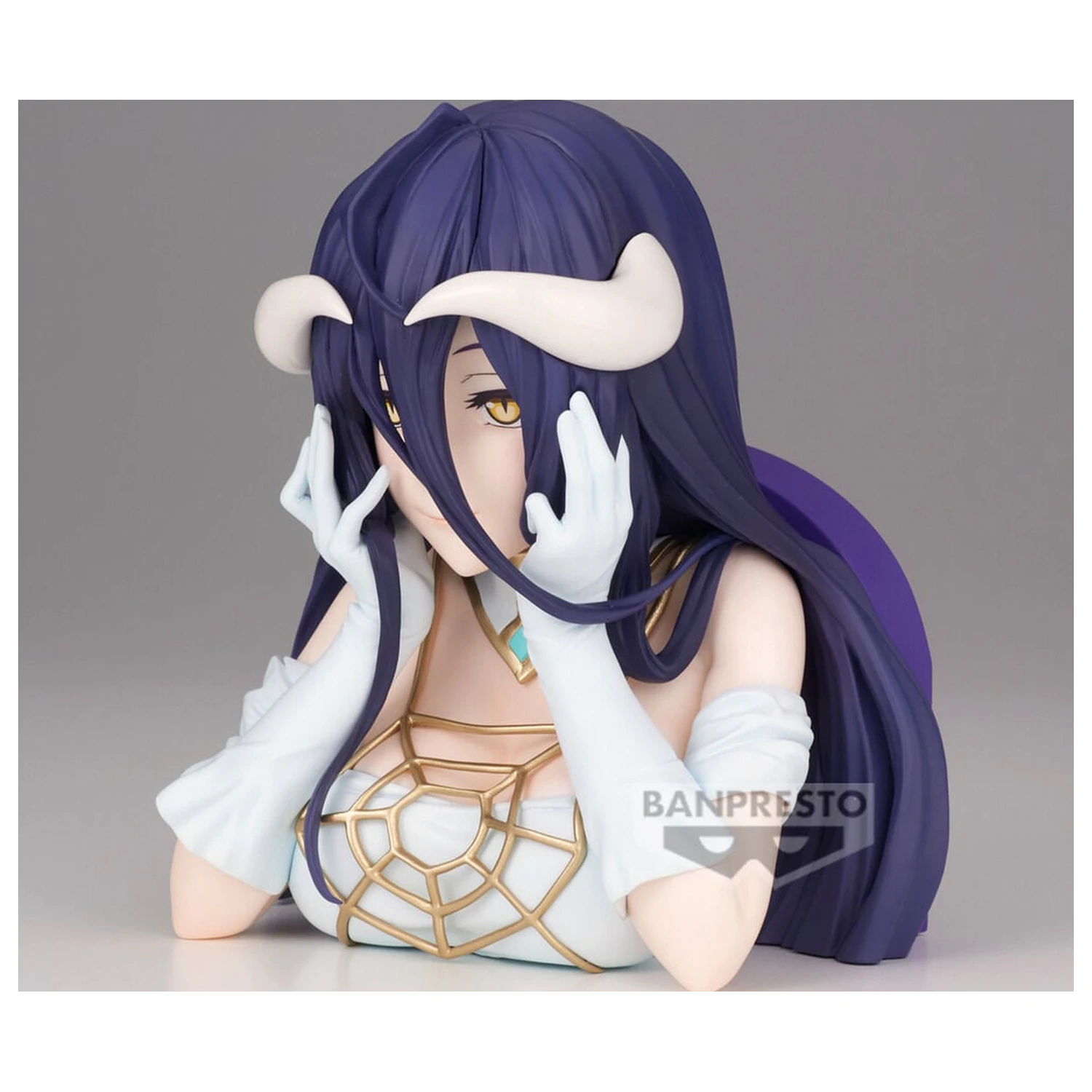 Overlord Büstenfigur Albedo Figur 13 cm Produktfoto