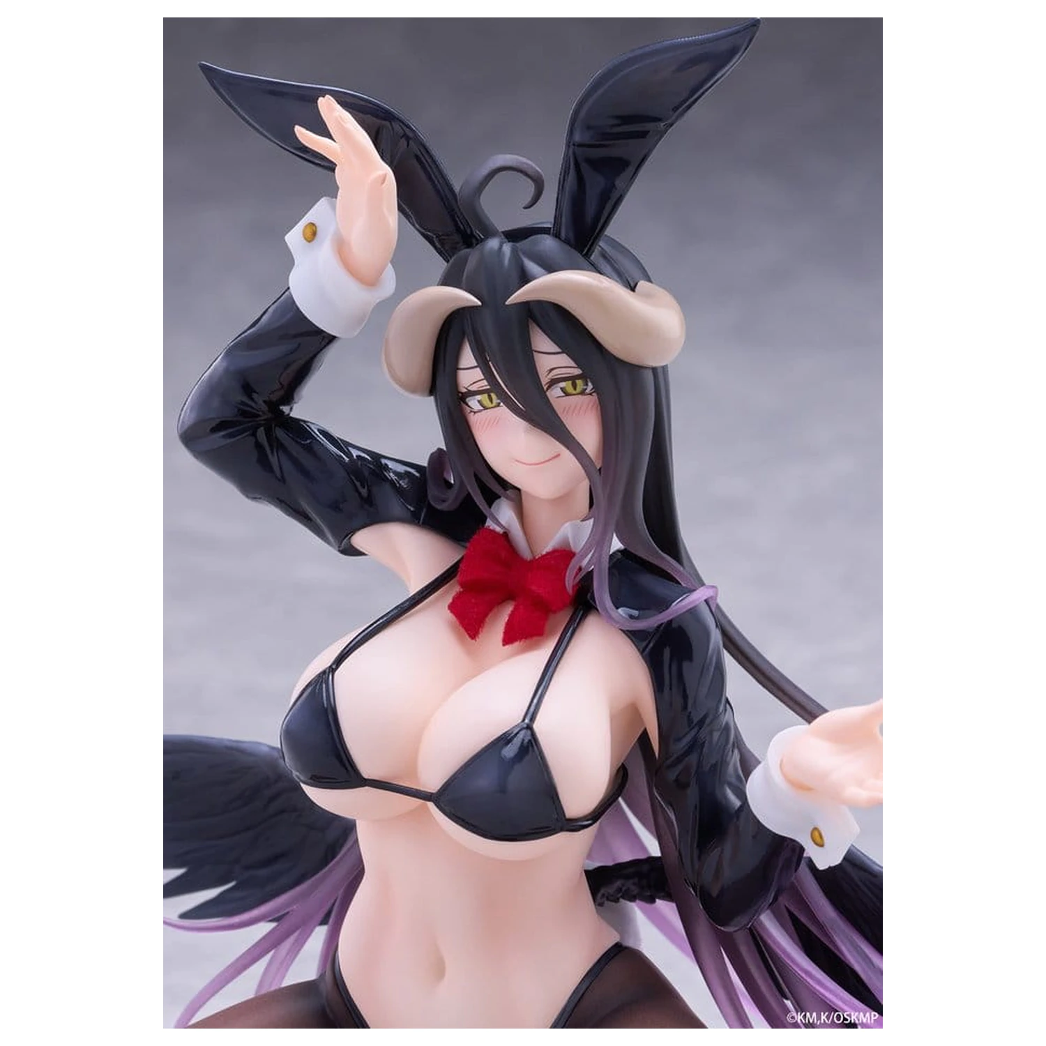 Overlord Moflock PVC Figur Albedo (Reverse Bunny Suit Ver.) 13 cm Produktfoto