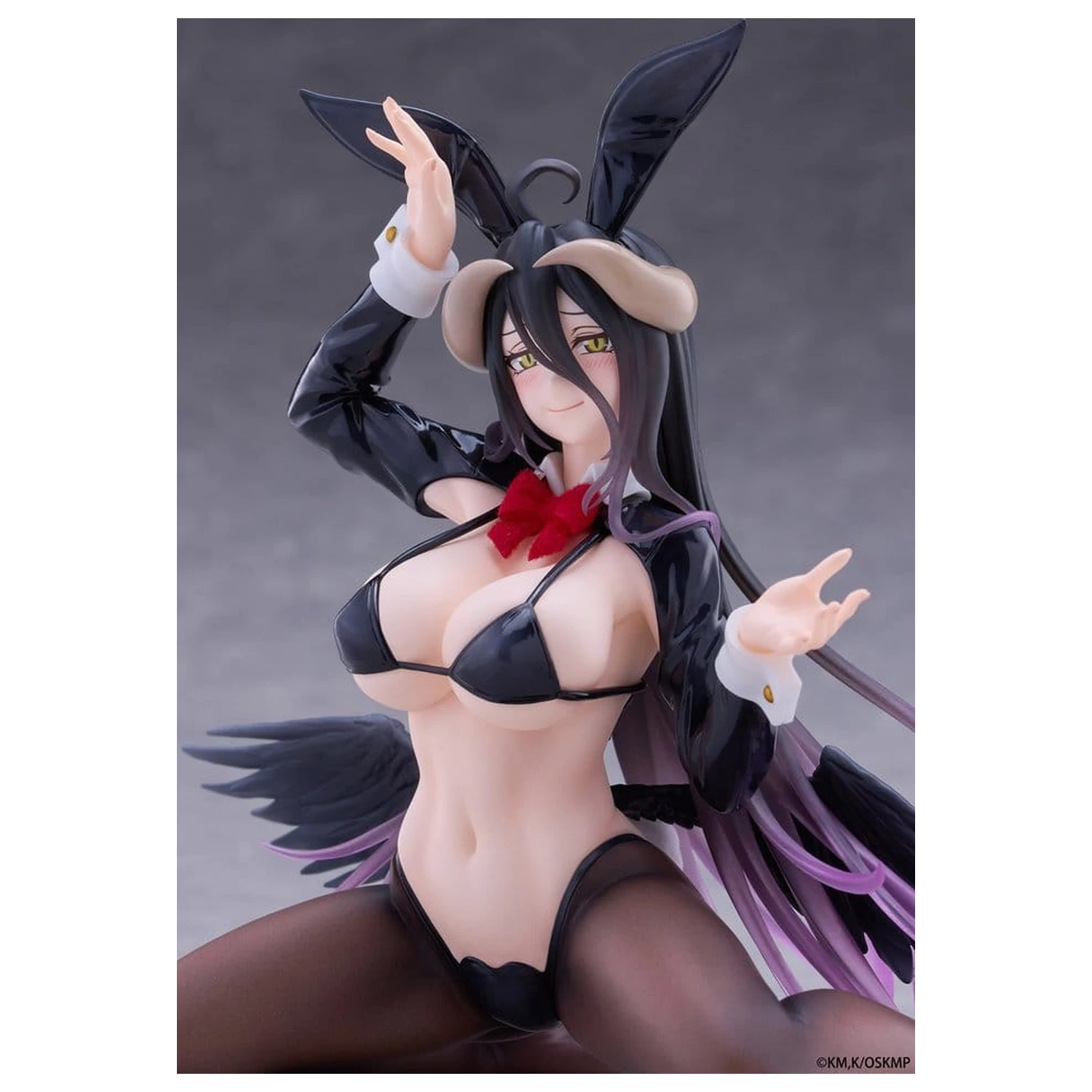 Overlord Moflock PVC Figur Albedo (Reverse Bunny Suit Ver.) 13 cm Produktfoto