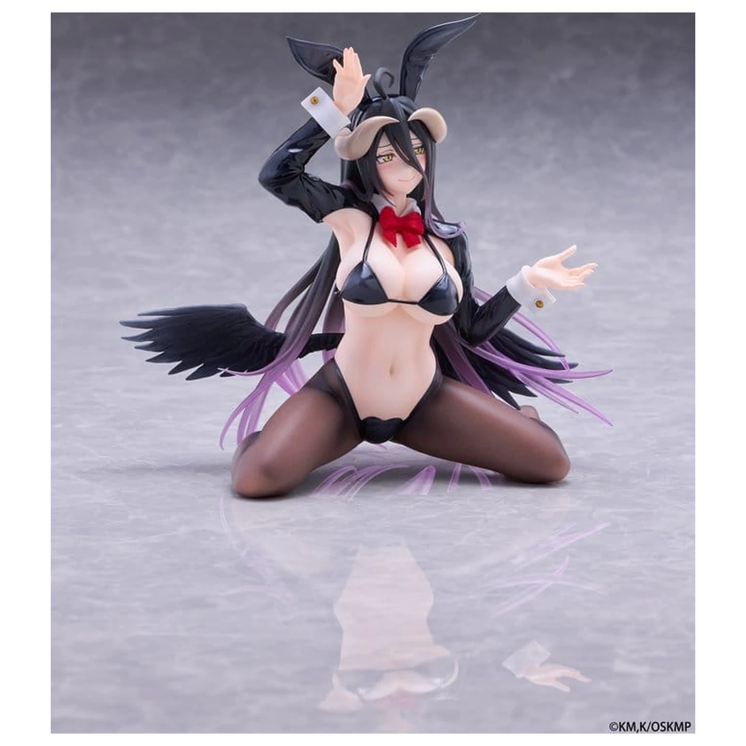 Overlord Moflock PVC Figur Albedo (Reverse Bunny Suit Ver.) 13 cm Produktfoto