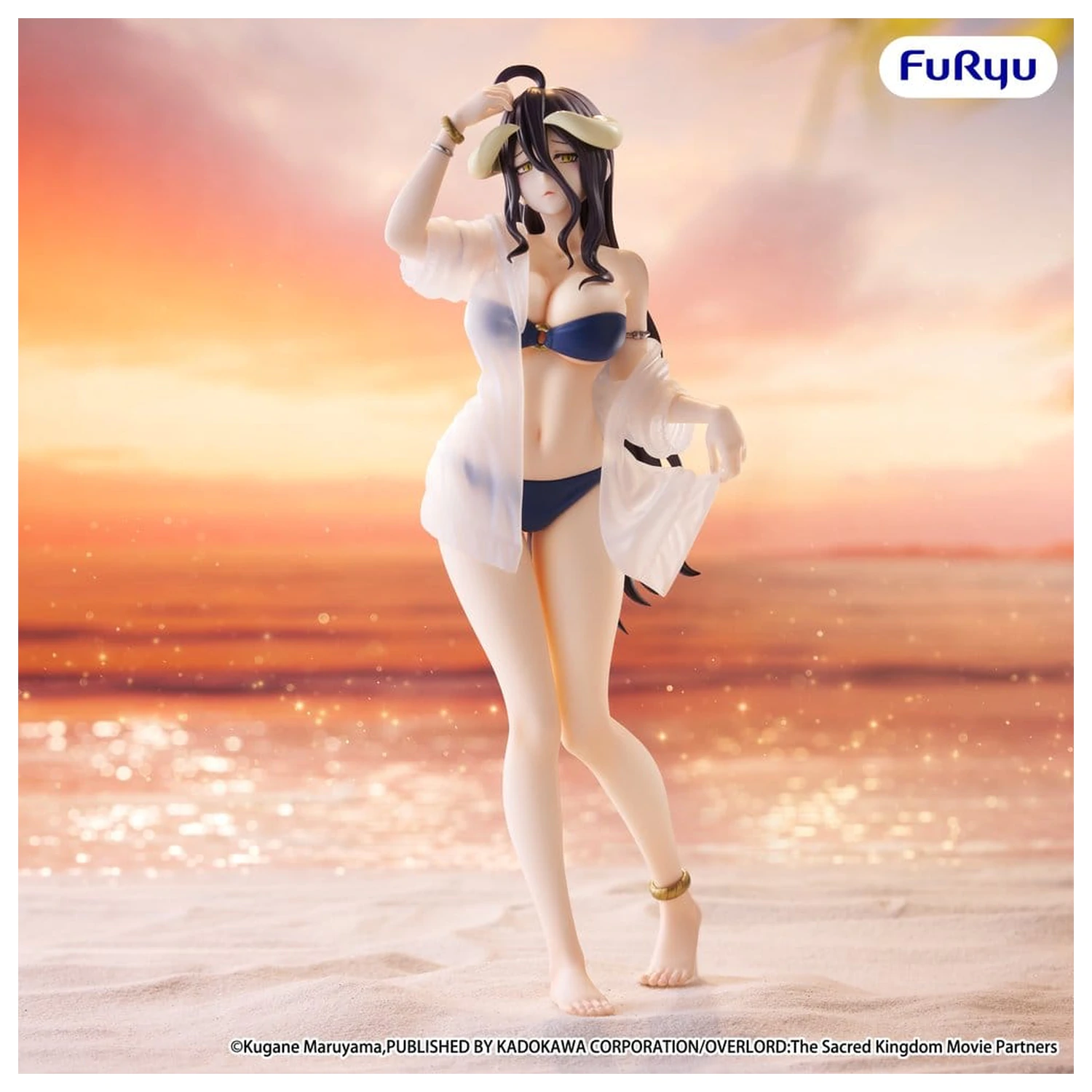 Overlord Muchute PVC Figur Albedo aqua Ver. 20.5 cm Produktfoto