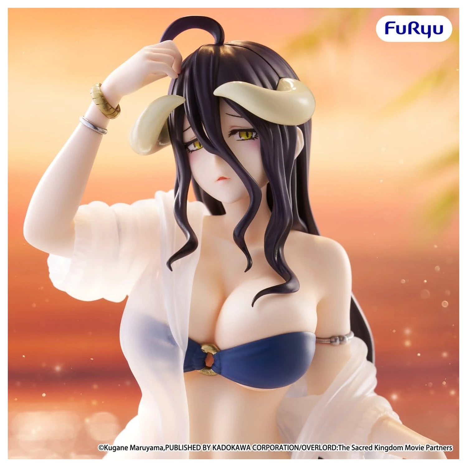 Overlord Muchute PVC Figur Albedo aqua Ver. 20.5 cm Produktfoto