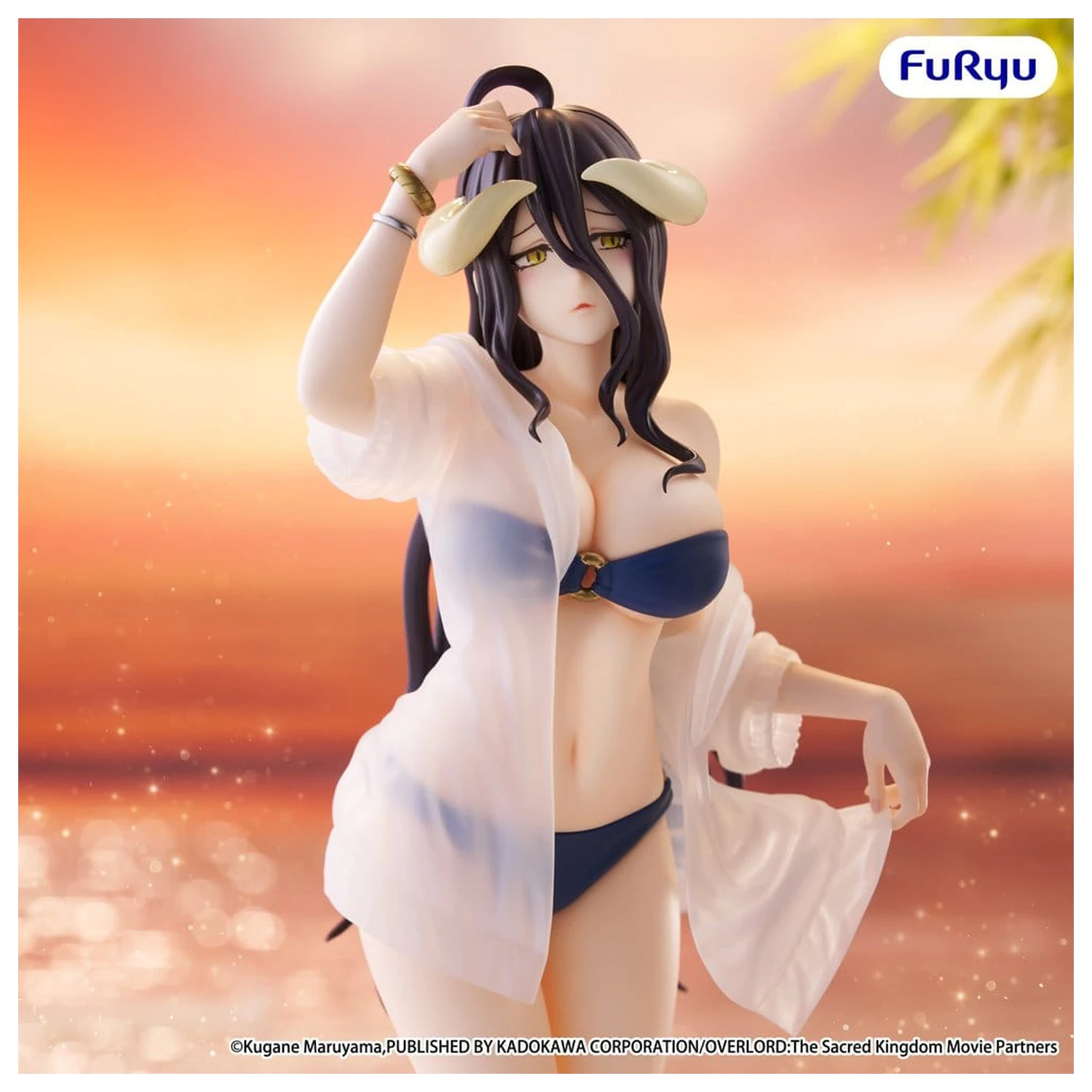 Overlord Muchute PVC Figur Albedo aqua Ver. 20.5 cm Produktfoto
