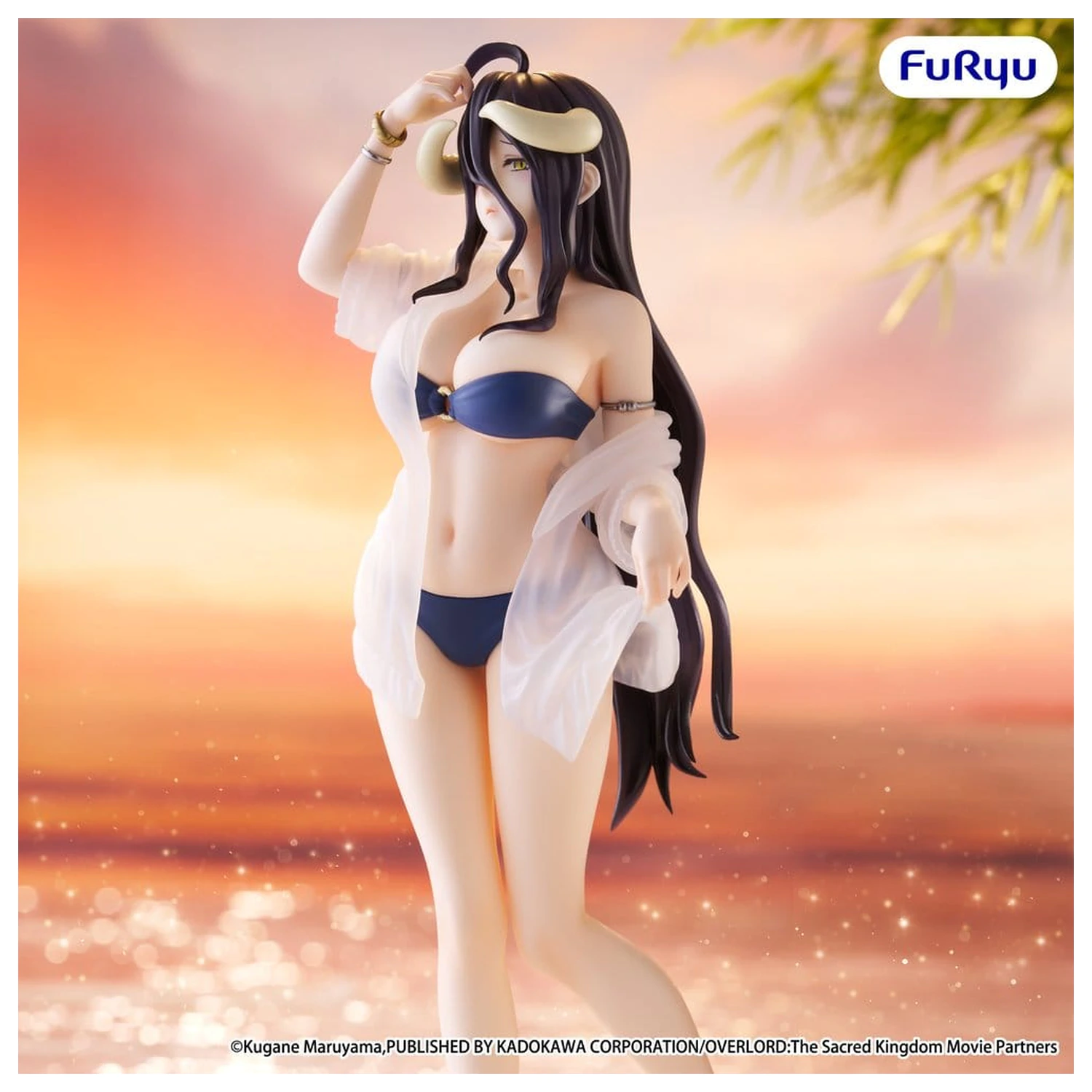 Overlord Muchute PVC Figur Albedo aqua Ver. 20.5 cm Produktfoto