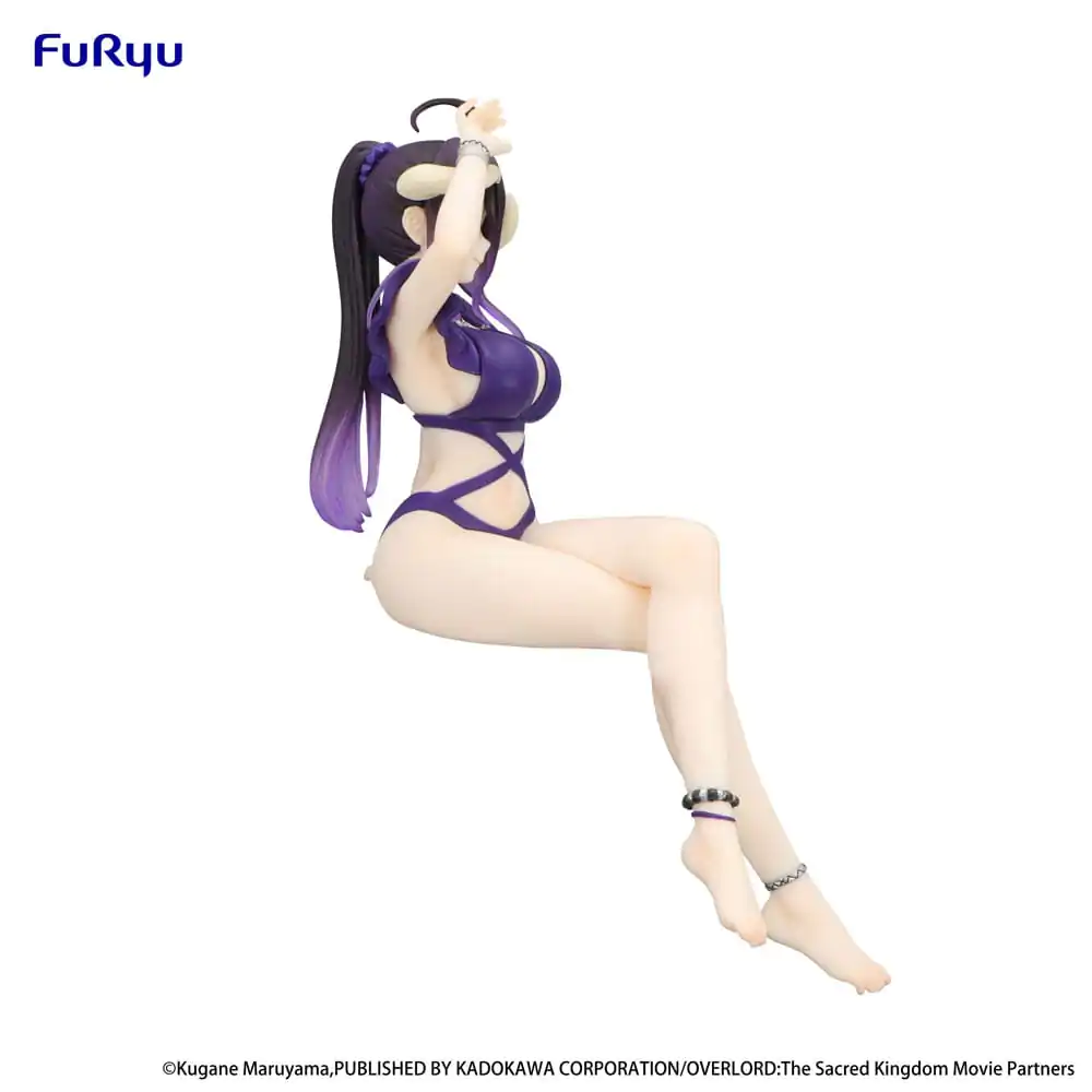 Overlord Noodle Stopper PVC-Statue Albedo Swimsuit Dark Purple Color Ver. 16 cm Produktfoto