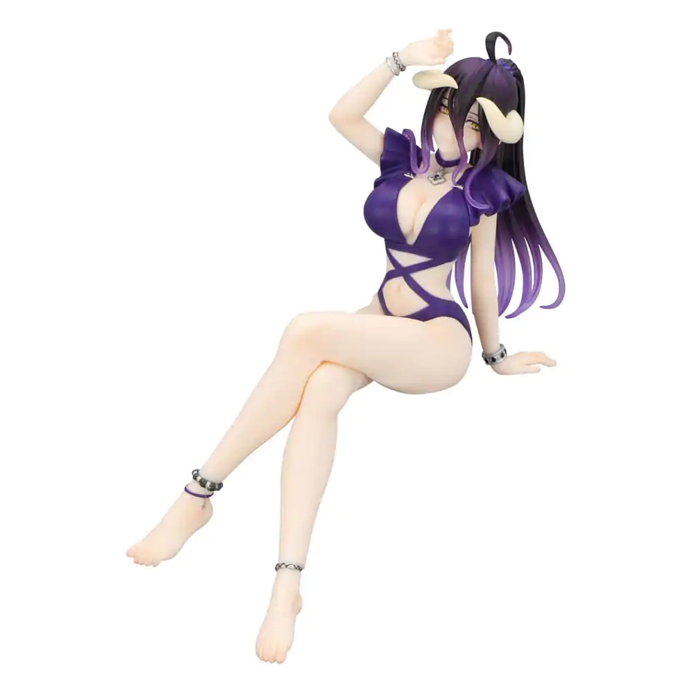 Overlord Noodle Stopper PVC-Statue Albedo Swimsuit Dark Purple Color Ver. 16 cm Produktfoto