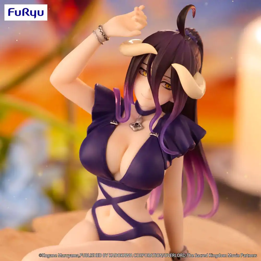 Overlord Noodle Stopper PVC-Statue Albedo Swimsuit Dark Purple Color Ver. 16 cm Produktfoto