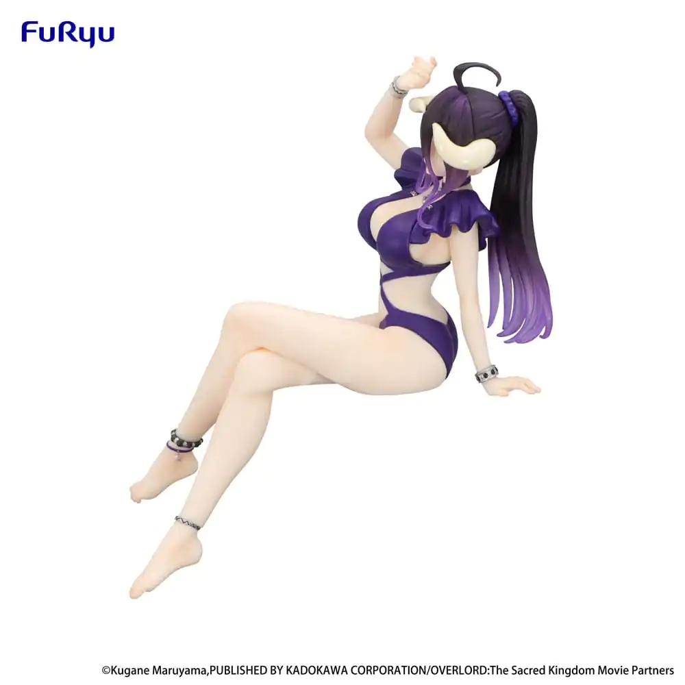 Overlord Noodle Stopper PVC-Statue Albedo Swimsuit Dark Purple Color Ver. 16 cm Produktfoto