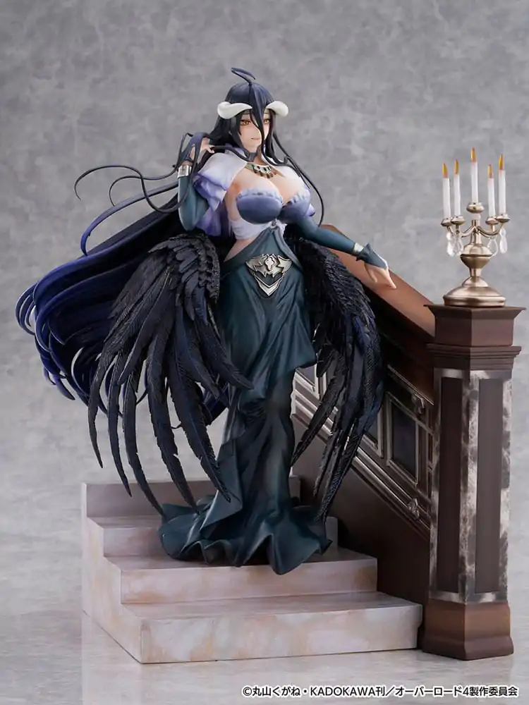 Overlord SHIBUYA SCRAMBLE FIGURE PVC Statue 1/7 Albedo Jet Black Dress Ver. 28 cm termékfotó