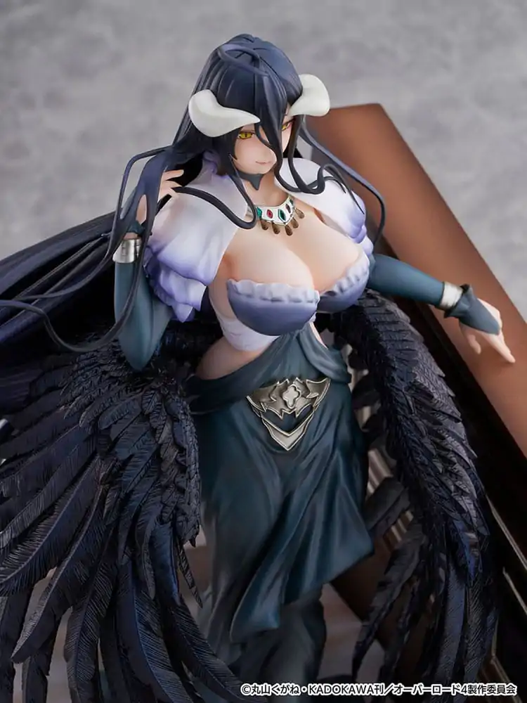 Overlord SHIBUYA SCRAMBLE FIGURE PVC Statue 1/7 Albedo Jet Black Dress Ver. 28 cm termékfotó