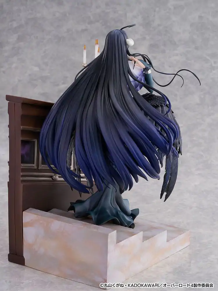 Overlord SHIBUYA SCRAMBLE FIGURE PVC Statue 1/7 Albedo Jet Black Dress Ver. 28 cm termékfotó