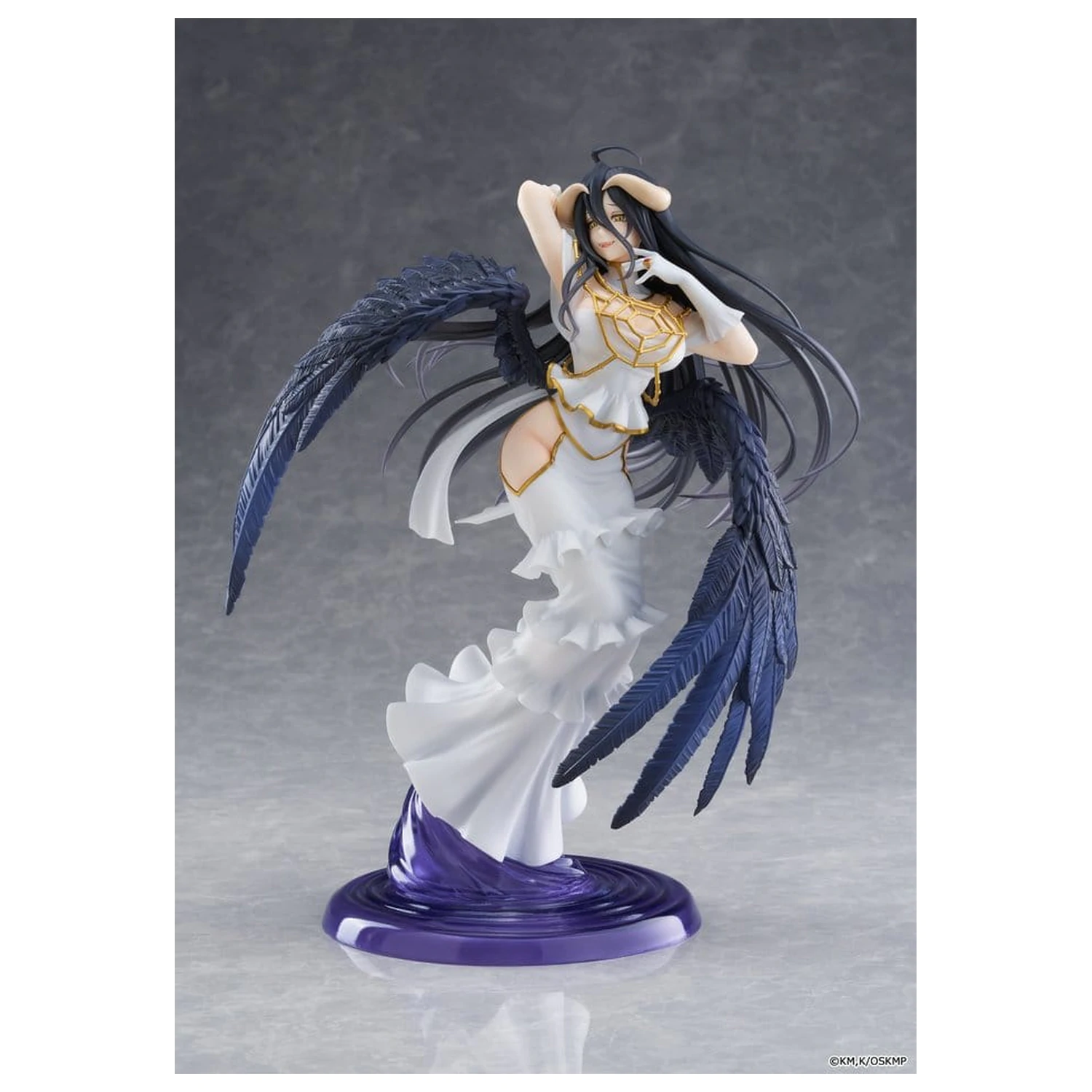 Overlord T-most PVC Statue Albedo Pure White Devil Ver. 29 cm Produktfoto