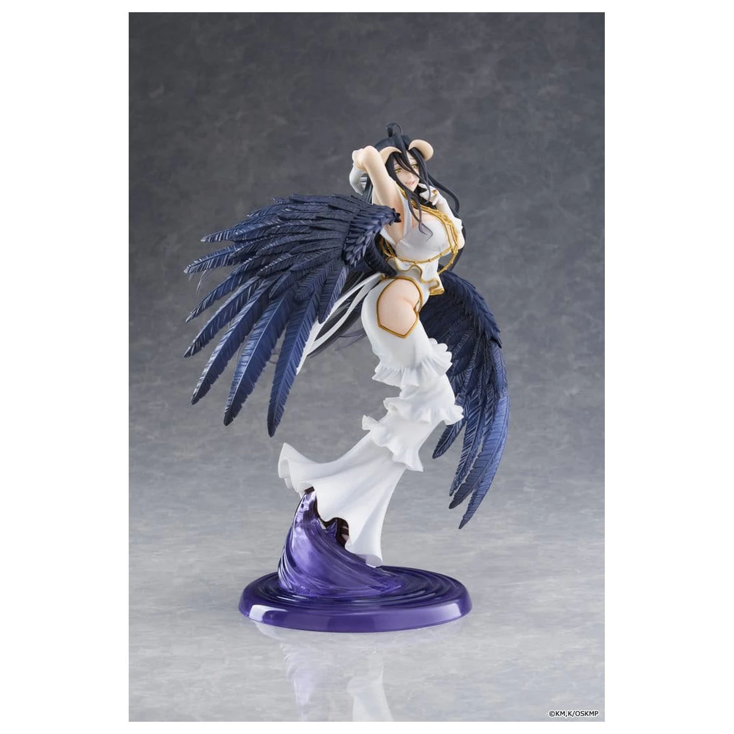 Overlord T-most PVC Statue Albedo Pure White Devil Ver. 29 cm Produktfoto