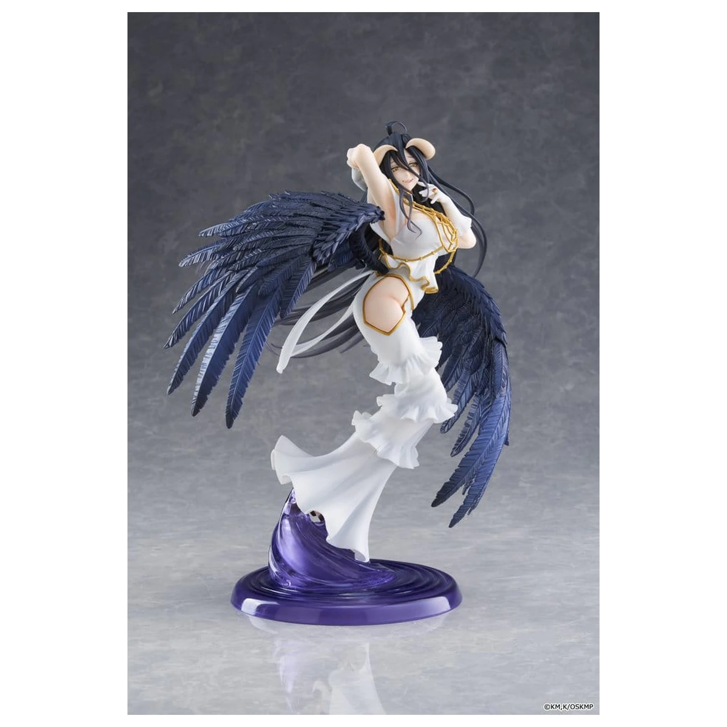 Overlord T-most PVC Statue Albedo Pure White Devil Ver. 29 cm Produktfoto