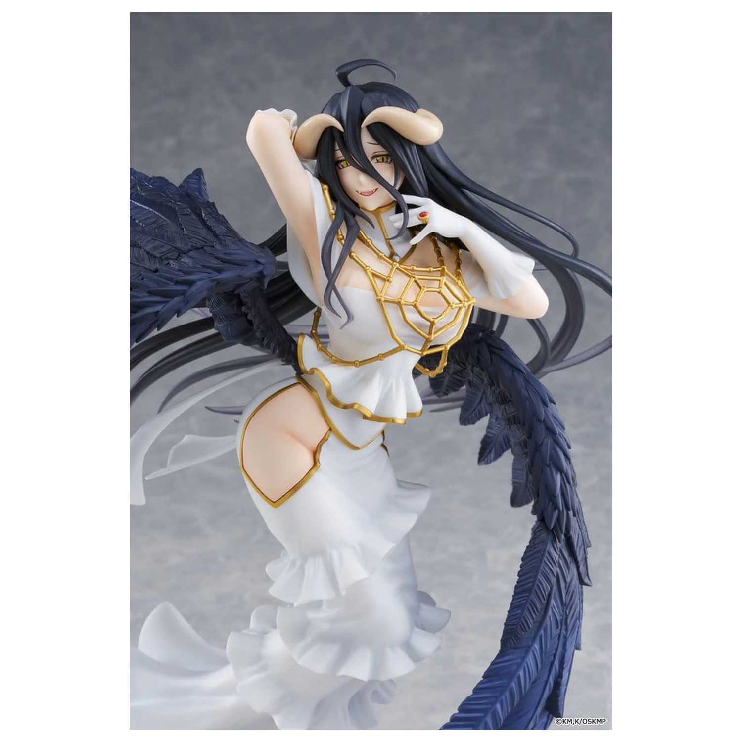 Overlord T-most PVC Statue Albedo Pure White Devil Ver. 29 cm Produktfoto