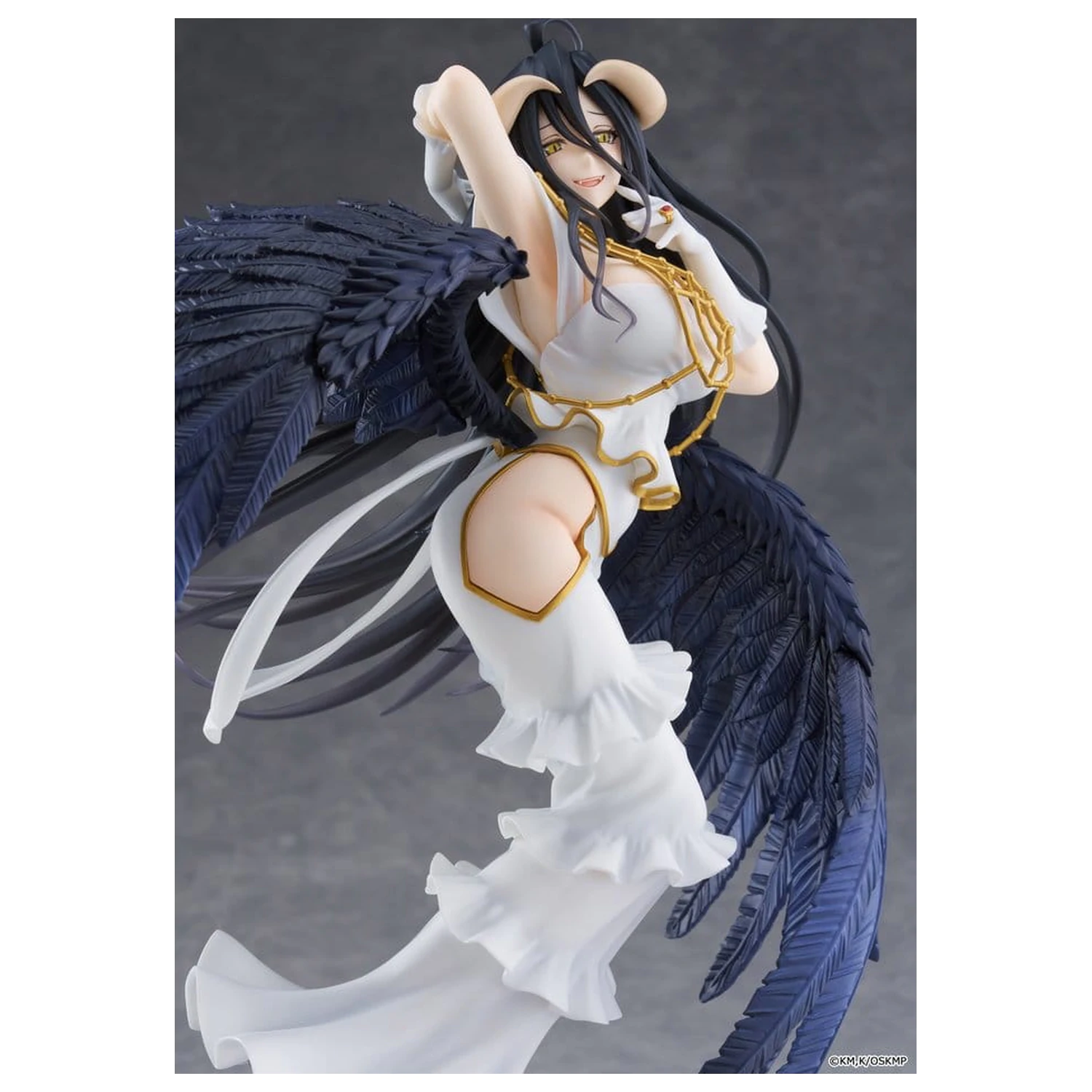Overlord T-most PVC Statue Albedo Pure White Devil Ver. 29 cm Produktfoto