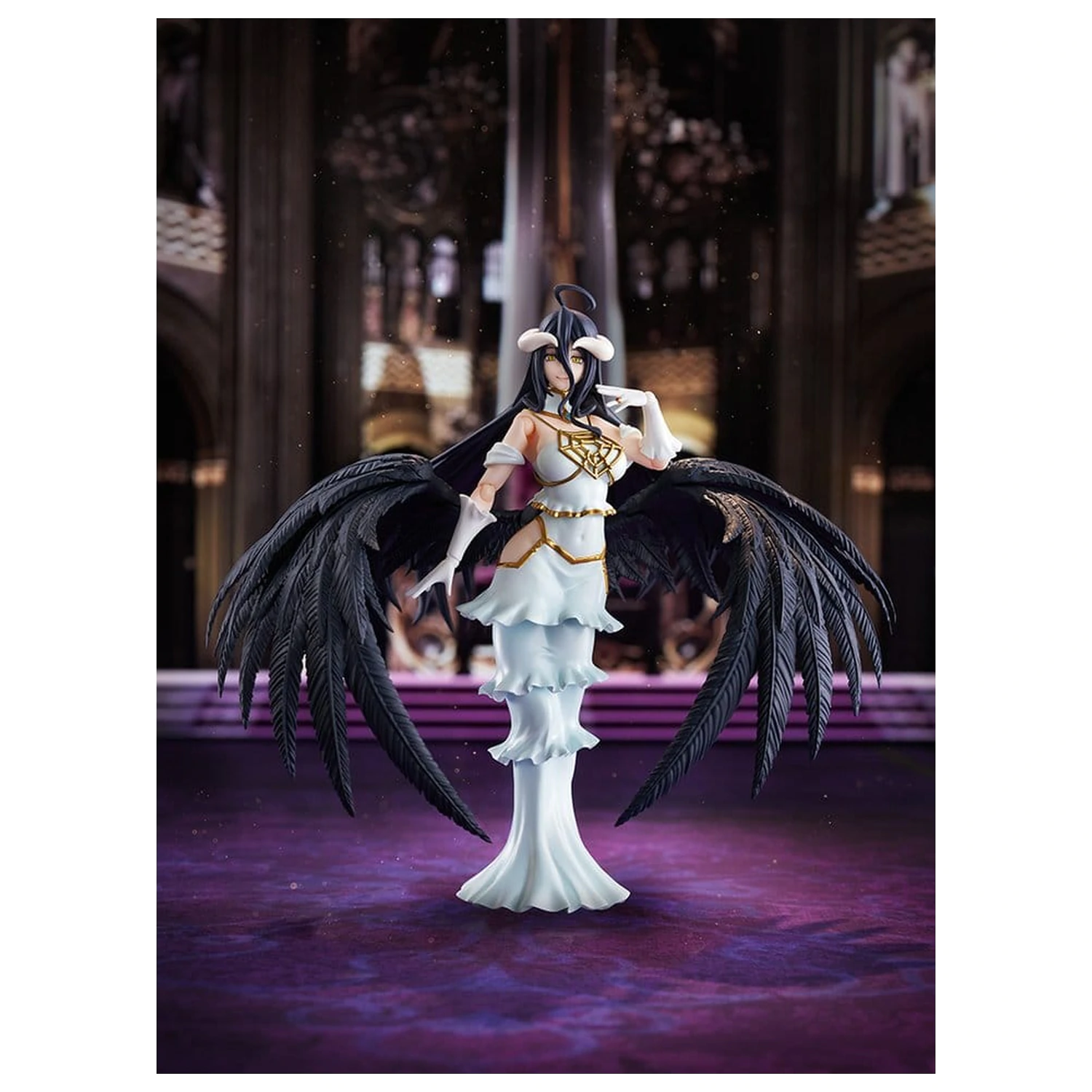Overlord: The Holy Kingdom Figma Actionfigur Albedo 16 cm Produktfoto