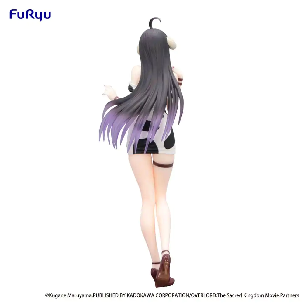 Overlord Trio-Try-iT PVC-Statue Albedo Mini Dress Cow Pattern Ver. 21 cm Produktfoto