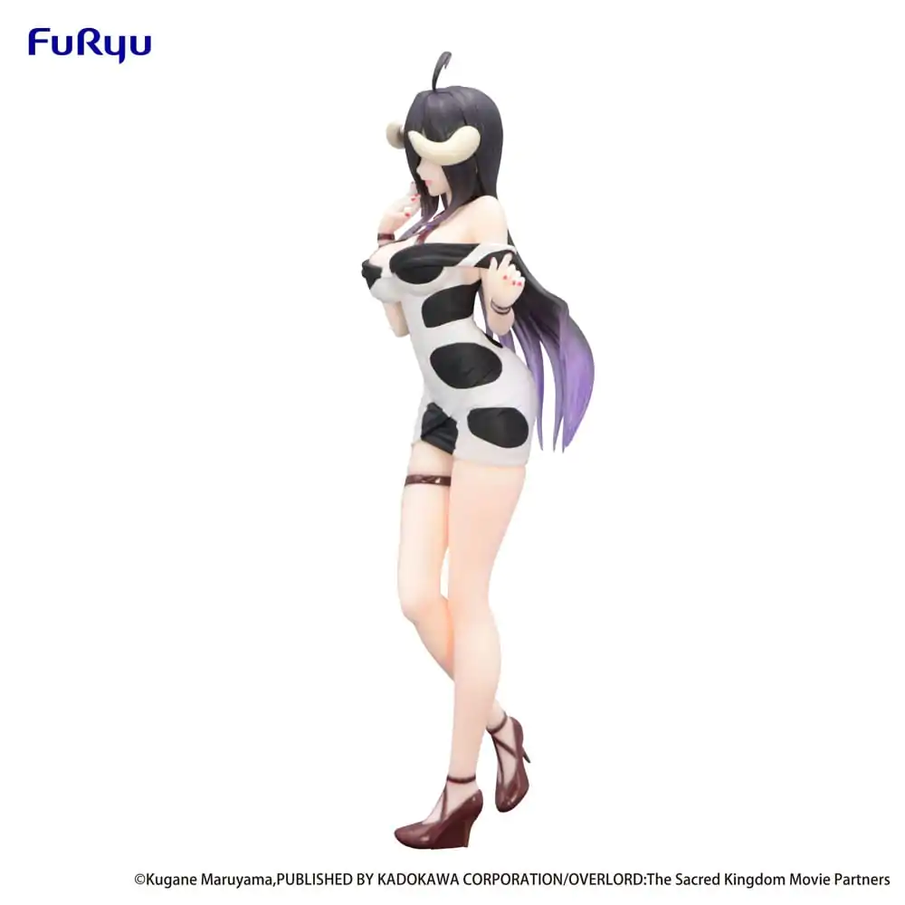 Overlord Trio-Try-iT PVC-Statue Albedo Mini Dress Cow Pattern Ver. 21 cm Produktfoto