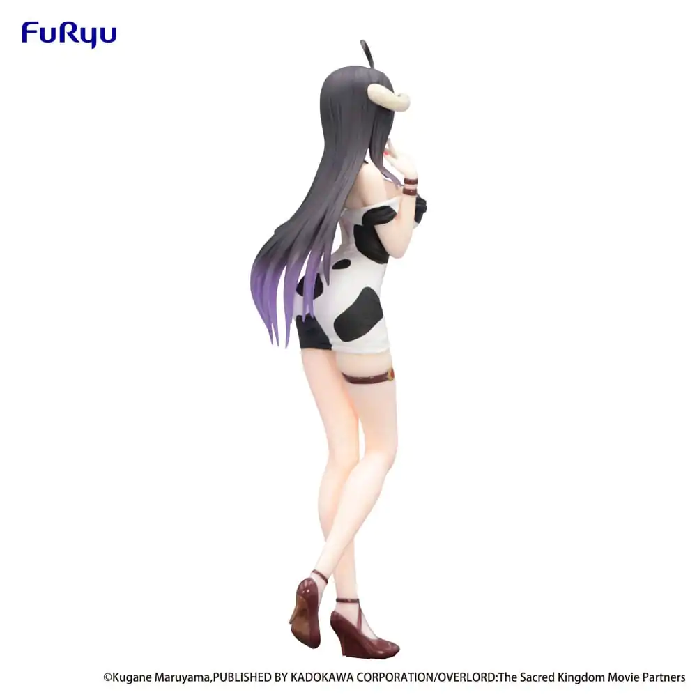 Overlord Trio-Try-iT PVC-Statue Albedo Mini Dress Cow Pattern Ver. 21 cm Produktfoto