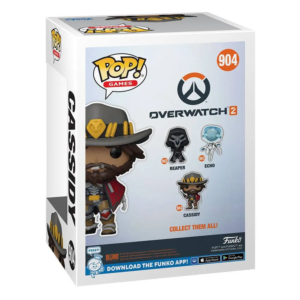 Overwatch 2 POP! Games Vinyl Figur Cassidy 9 cm termékfotó