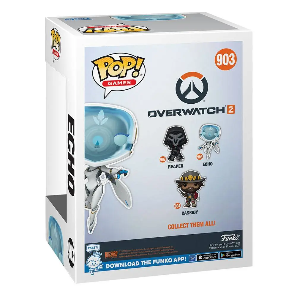 Overwatch 2 POP! Games Vinyl Figur Echo 9 cm Produktfoto